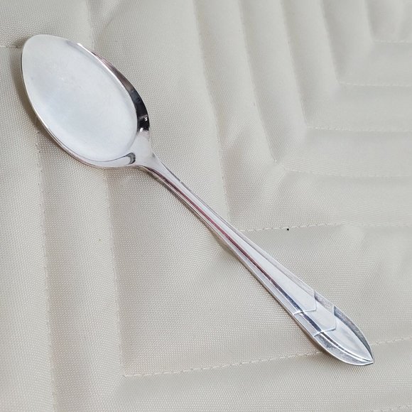 Loxley by Maurice Stables Ltd EPNS Jelly Spoon Sheffield England mid century 5" - Picture 2 of 9